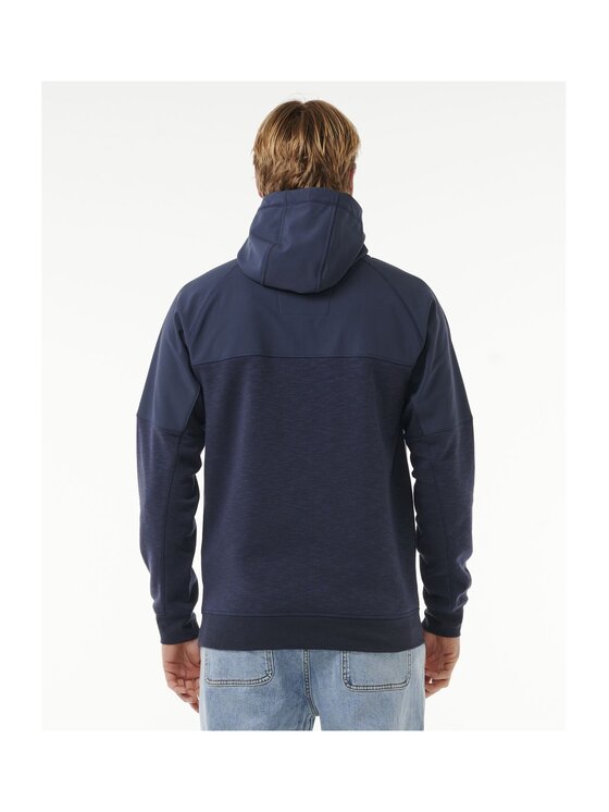Rip Curl Rip Curl Bluza Anti Series Viral Zip Thru Fioletowy Standard Fit