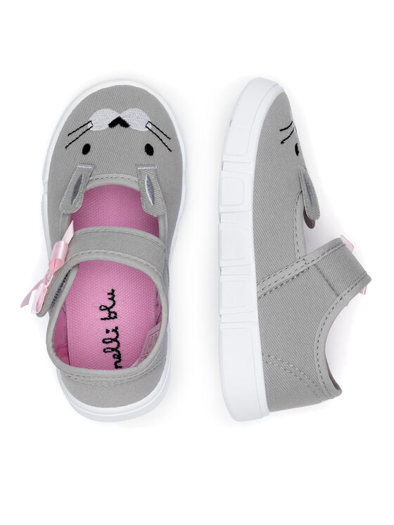 Nelli Blu Nelli Blu Пантофи CF2459-2 Сив