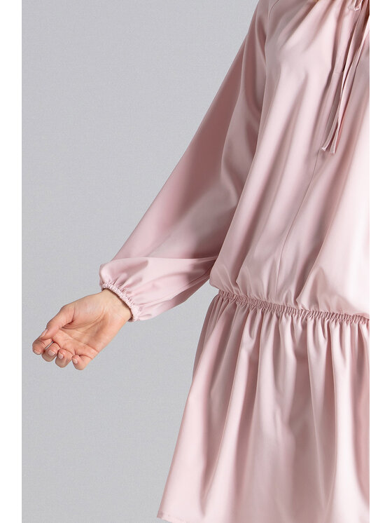 FIGL FIGL Sukienka M661 Różowy Regular Fit