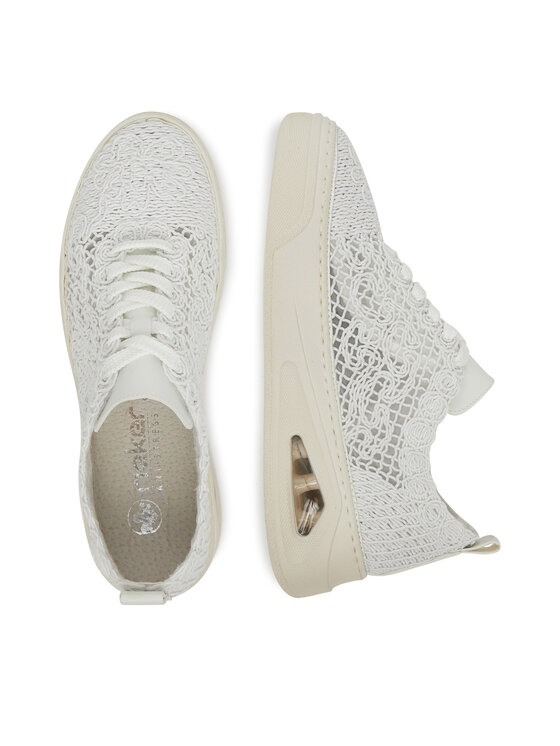 Rieker Rieker Scarpe basse N6409-80 Bianco