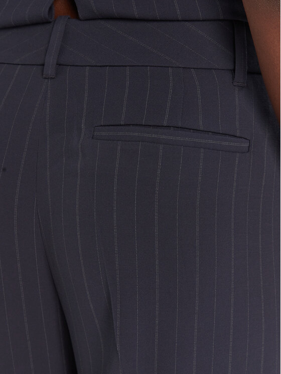 BOSS BOSS Панталони тип палацо Tiana4 50548479 Тъмносин Regular Fit