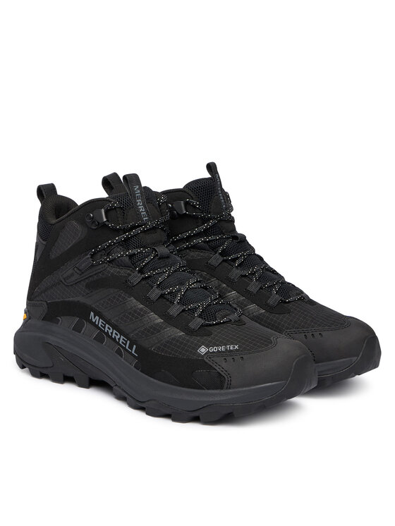 Merrell Merrell Trekkings Moab Speed 2 Mid Gtx J037501 Negru