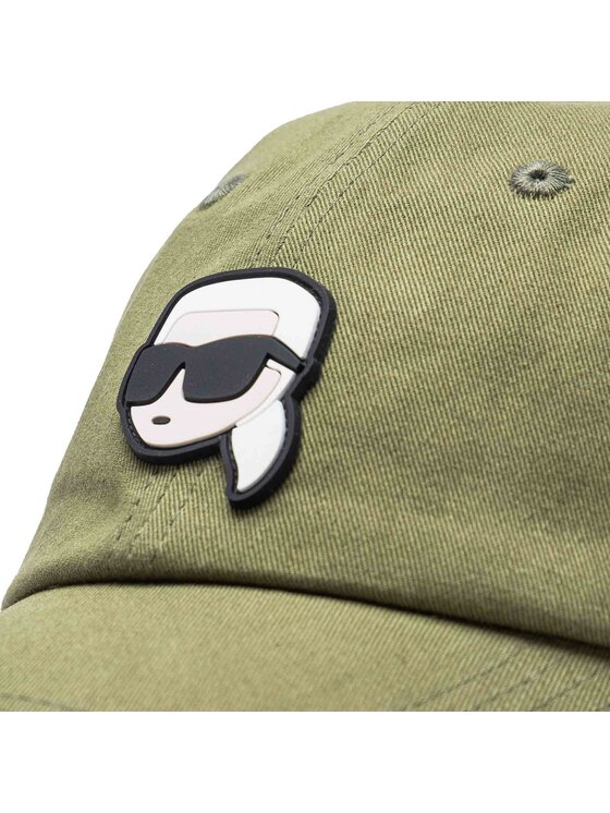 KARL LAGERFELD KARL LAGERFELD Czapka z daszkiem 230W3401.DD-610_OS Khaki