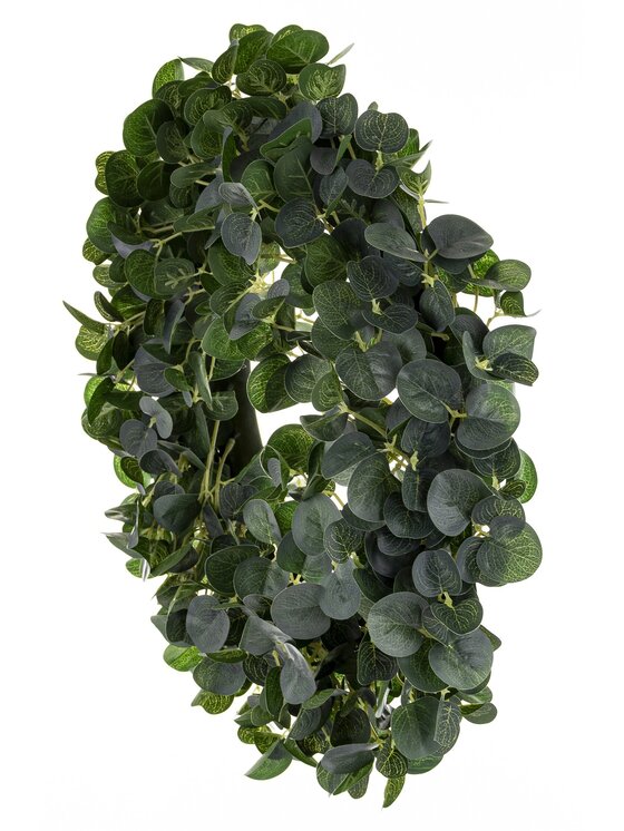 MIAhome MIAhome Dekoracja wianek wiosenny Ø 45 cm COURONNE - II LISTKI-2 Zielony