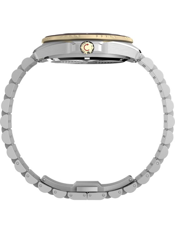 Timex Timex Zegarek TW2Y64700 Srebrny