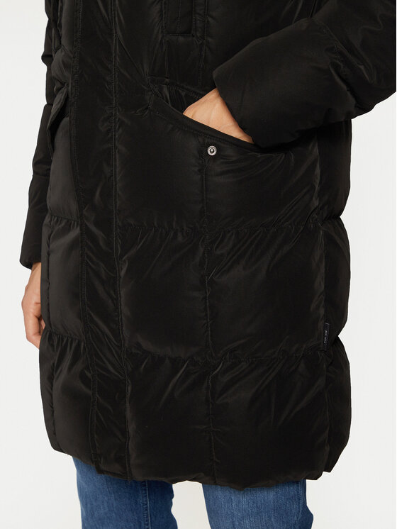 INDICODE INDICODE Pūkinė striukė Ast 15-923 Juoda Regular Fit