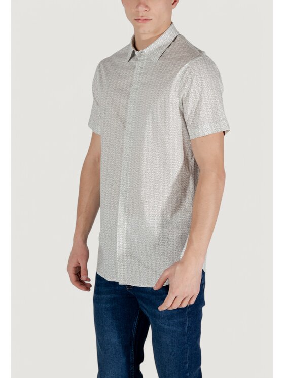 Armani Exchange Armani Exchange Koszula XM000624 AF13184 Biały To Fit