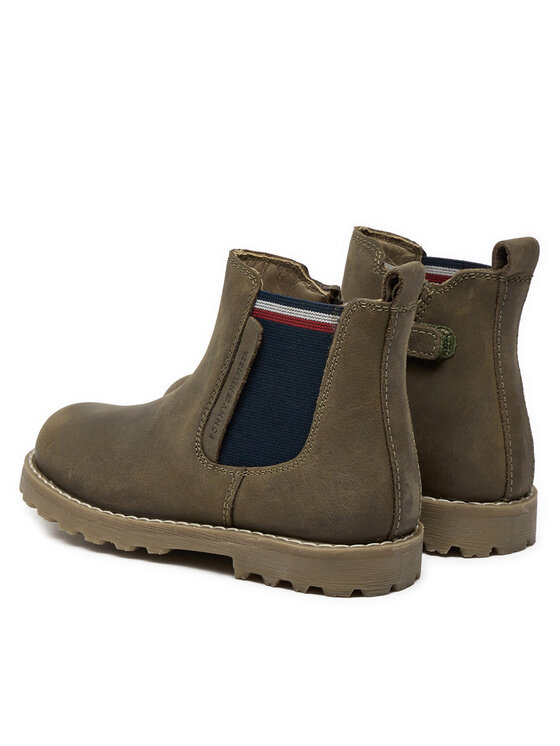 Tommy Hilfiger Tommy Hilfiger Bakancs T1X5-33700-0124 M Zöld
