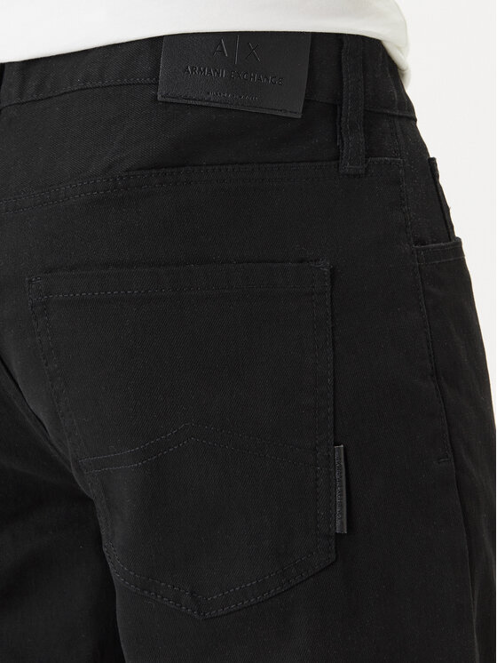Armani Exchange Armani Exchange Farmer XM000049 AF14267 UC001 Fekete Slim Fit