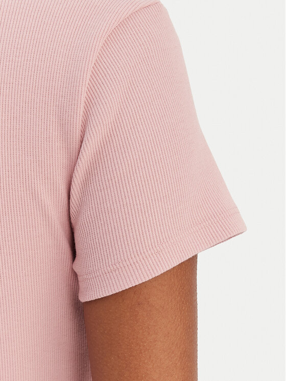 HUGO HUGO Tricou Easy 50523924 Roz deschis Slim Fit