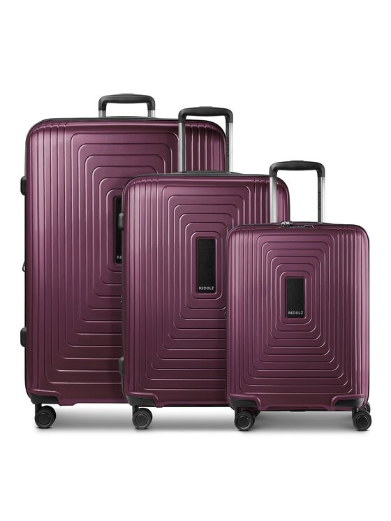 Redolz Redolz Komplet walizek 310432 Czerwony