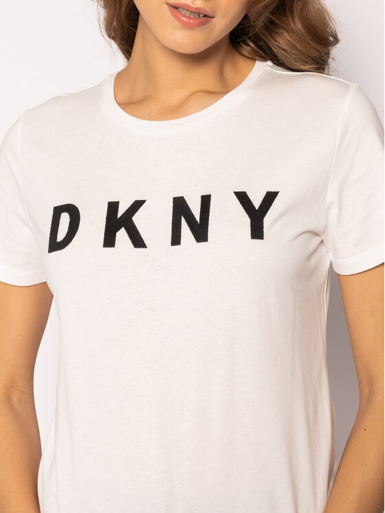 DKNY DKNY T-shirt W3276CNA Bianco Regular Fit