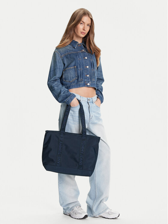 Tommy Jeans Tommy Jeans Táska Tjw Daily Tote AW0AW17567 Sötétkék