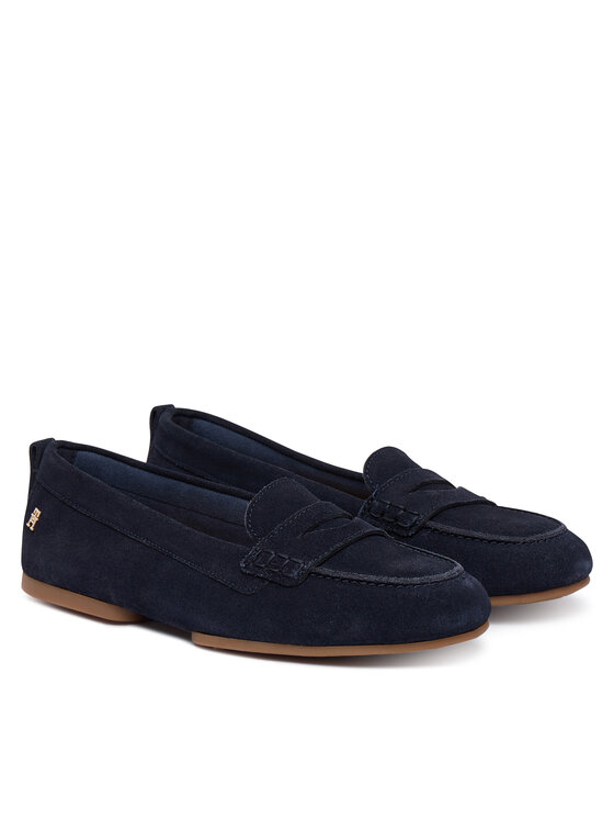 Tommy Hilfiger Tommy Hilfiger Mokasinai Th Flex FW0FW09507 Tamsiai mėlyna