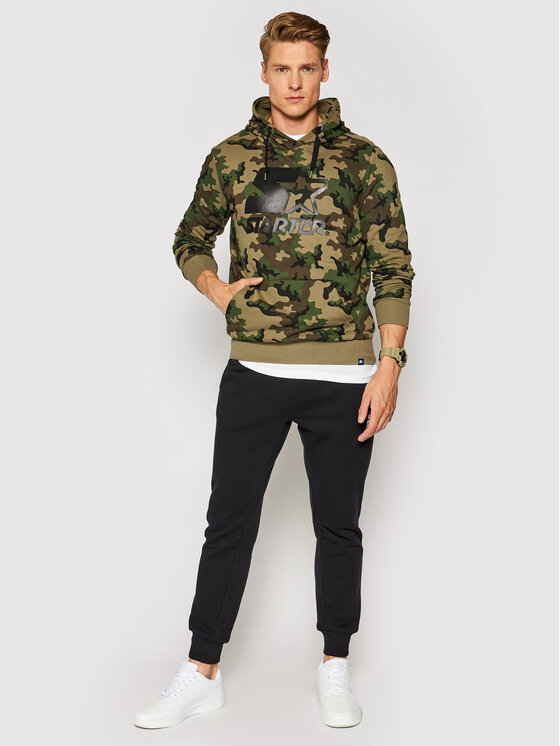 Starter Starter Bluză SMG-003-BD Verde Regular Fit