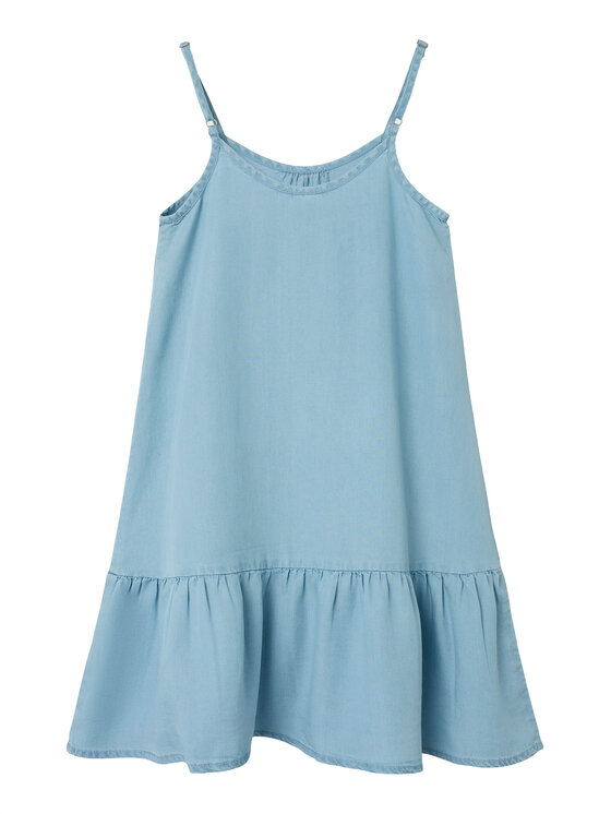 NAME IT NAME IT Poletna obleka Malia 13240271 Modra Loose Fit