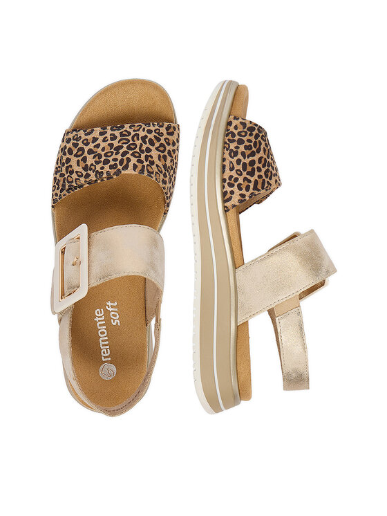 Remonte Remonte Sandalen CEO-D1J53-91 Goldfarben