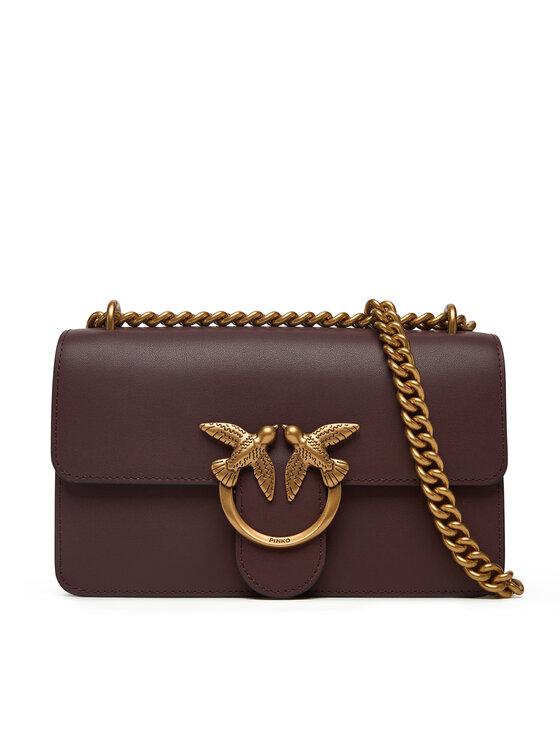 PINKO PINKO Käekott Love One Mini Dc Al 25-26 PLTT 100074 A0F1 Bordoopunane