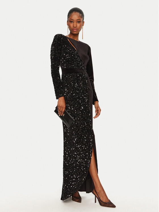 Rinascimento Rinascimento Õhtune kleit CFC0121945003 Must Regular Fit