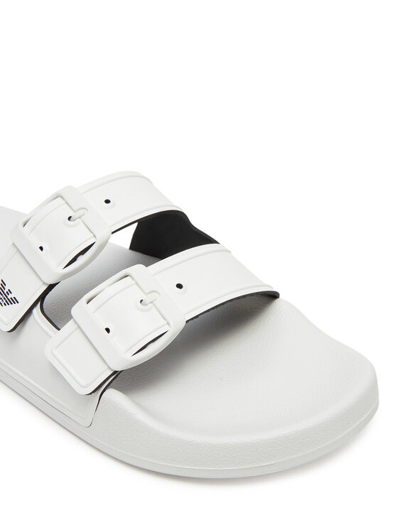 Emporio Armani Emporio Armani Šľapky XVPS13 XR275 T680 Biela