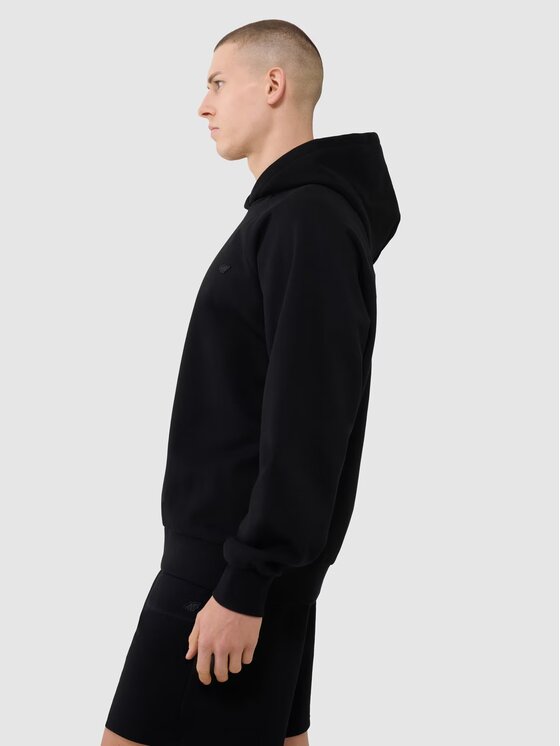 4F 4F Felpa 4FWSS25TSWSU1547-20S Nero Oversize