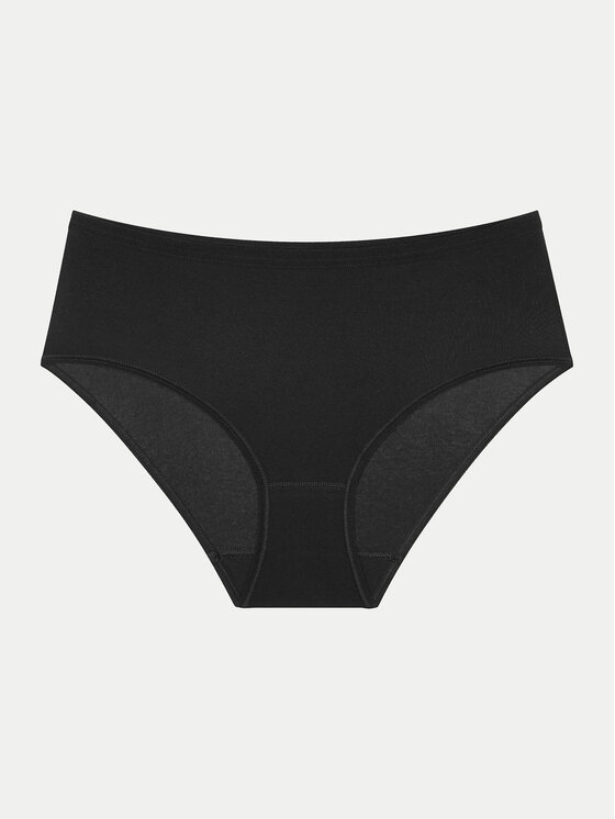 Triumph Triumph Mutande classiche a vita alta Sense Of Cotton 10224970 Nero
