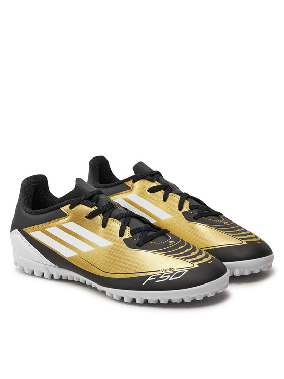 adidas adidas Buty do piłki nożnej F50 Club Messi Turf IG9330 Złoty