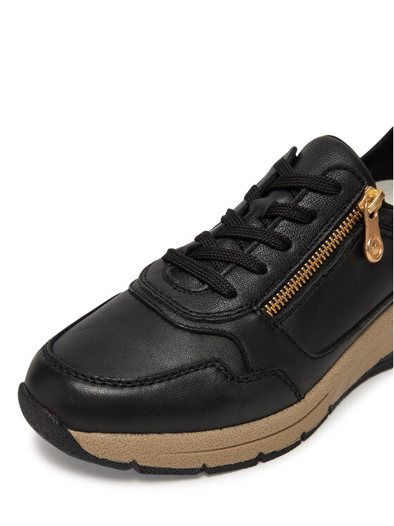Rieker Rieker Sneakersy N9301-00 Czarny