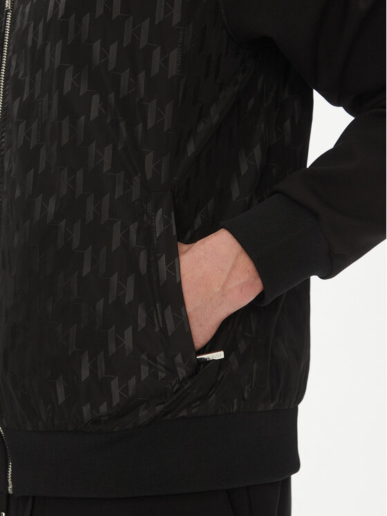 KARL LAGERFELD KARL LAGERFELD Mikina 505064 552902 Čierna Regular Fit
