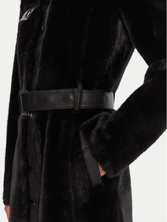 Patrizia Pepe Patrizia Pepe Γούνα 8O0203 E073 Μαύρο Regular Fit
