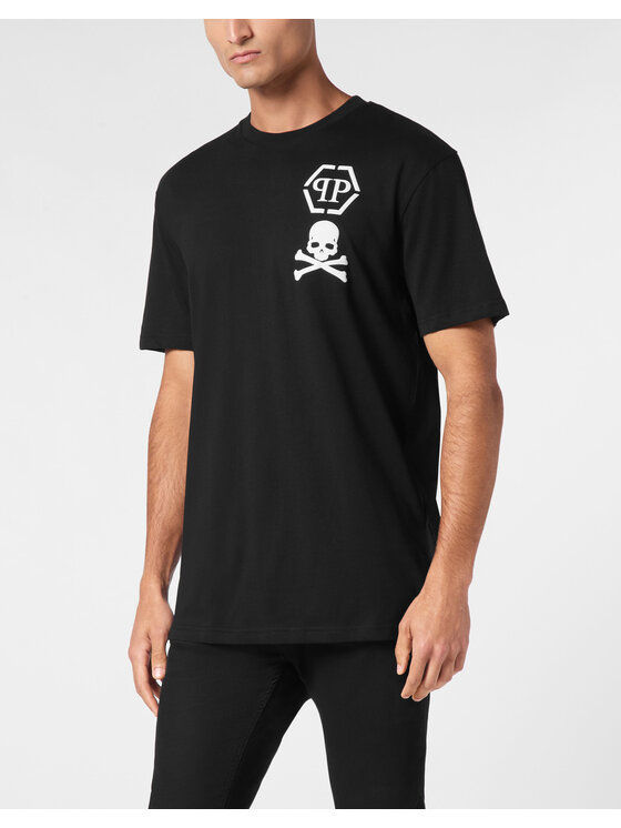 PHILIPP PLEIN PHILIPP PLEIN T-shirt 9411 Nero Regular Fit
