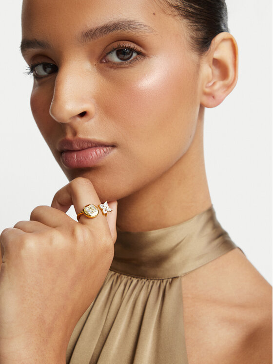 Guess Guess Кільце JUBR06 473JW Золотий