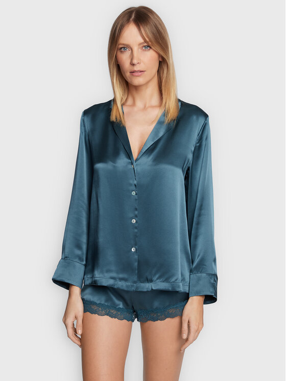 Maglietta del pigiama Pearly 6529636 Blu Regular