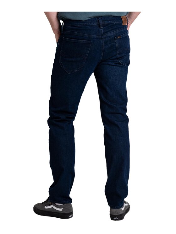 Lee Lee Jeansy Daren Zip Fly Niebieski Slim Leg