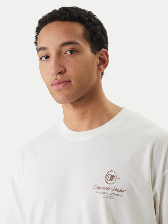 Jack & Jones Jack & Jones Póló Niagara 12293422 Ekru Regular Fit