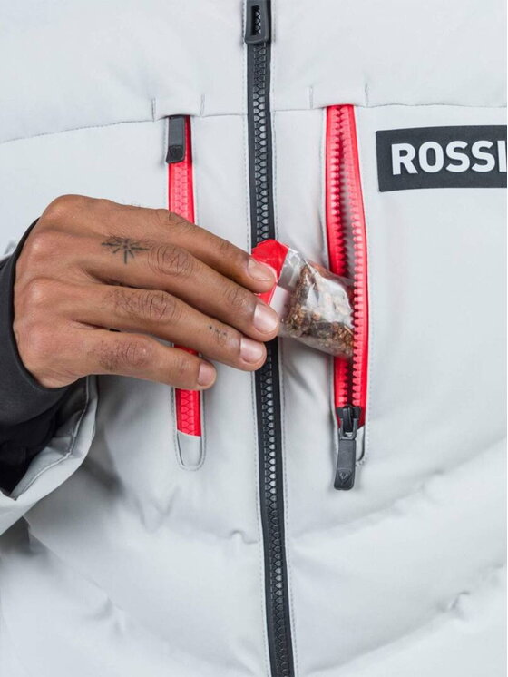 Rossignol Rossignol Kurtka narciarska Hero Blackside puffy Szary Basic Fit