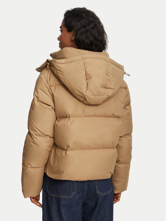 Lacoste Lacoste Vatovaná bunda BF8434 Hnedá Regular Fit