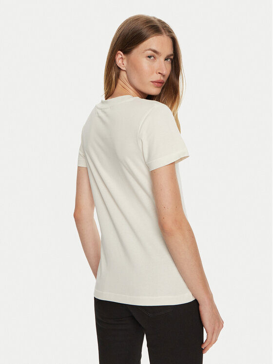 Calvin Klein Jeans Calvin Klein Jeans Футболка J20J223563 Écru Slim Fit