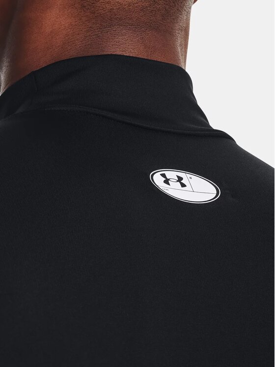 Under Armour Under Armour Longsleeve 1366072-001 Czarny Slim Fit