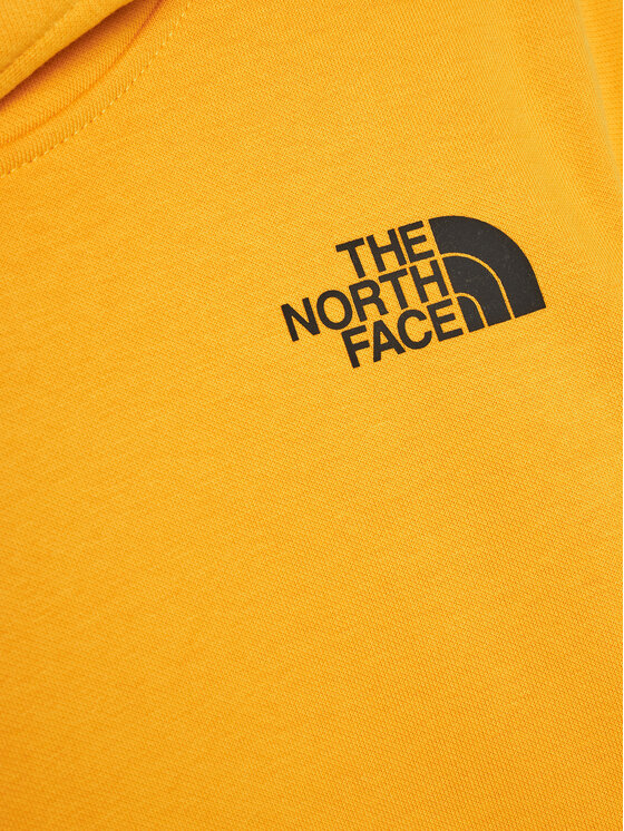 The North Face The North Face Суитшърт Redbox NF0A89H9 Жълт Relaxed Fit