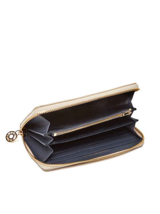 Tommy Hilfiger Tommy Hilfiger Голям мъжки портфейл Th Distinct Lrg Za AW0AW17482 Екрю