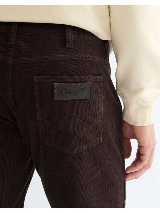 Wrangler Wrangler Jeansy GREENSBORO Brązowy Straight Leg