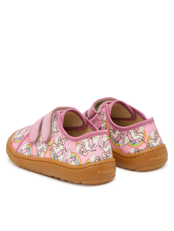 Froddo Froddo Papuče Barefoot Canvas G1700440-12 S Ružová