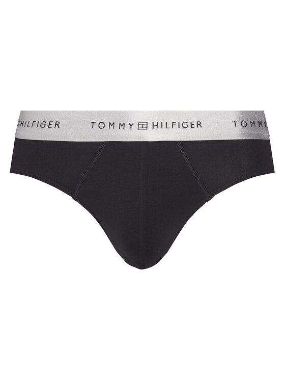 Tommy Hilfiger Tommy Hilfiger Komplet slipów UM0UM03703 Czarny