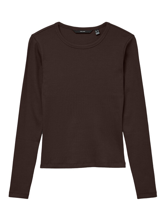 Vero Moda Vero Moda Top Chloe 10306897 Smeđa Slim Fit