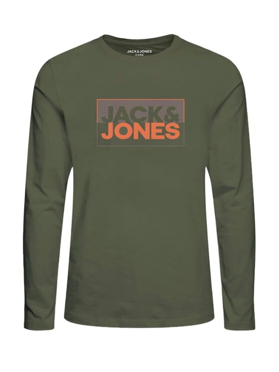 Jack&Jones Junior Majica 12251462 Zelena Standard Fit