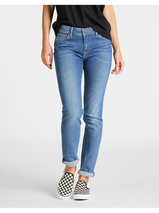 Lee Lee Jeansy ELLY Niebieski Slim Fit