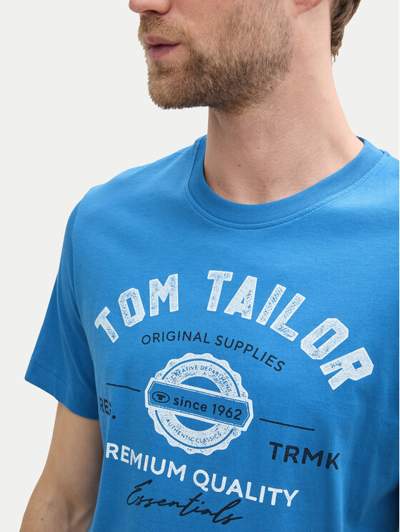 Tom Tailor Tom Tailor Футболка 1037735 Голубий Regular Fit