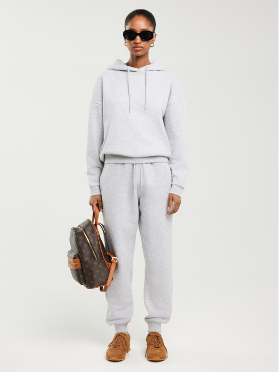 BIG STAR BIG STAR Spodnie dresowe FOXIE Szary Basic Fit