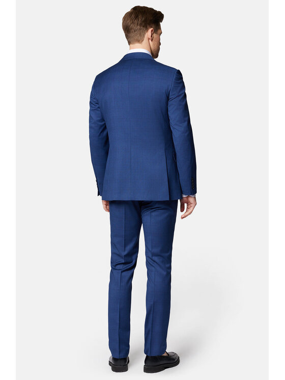 Lancerto Lancerto Garnitur Selam GA073124000005 Granatowy Slim Fit